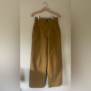 Organic Wide Leg Pant Everlane in tapenade